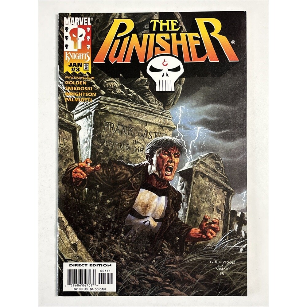 The Punisher Vol. 2, No. 3 (1999 Marvel Knights Comic Book) Gathering of Angels